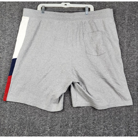 Polo Ralph Lauren Sweat Shorts Mens 2XB Gray Colorblock Big & Tall Pony Logo - Picture 2 of 10